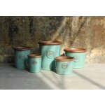 Beautiful hand-glazed frost-proof planter from...