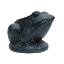 Frosch, 17 cm, schwarz antik