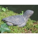 Sea turtle, L 18 cm, black antique