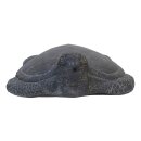 Wasserschildkröte als Wasserspiel, L 65 cm, schwarz antik