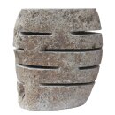 Exclusive stone lantern / stone stool with slits, H 45...