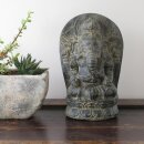 Sitzender Ganesha, H 27 cm, schwarz antik