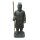 Standing Chinese warrior, H 100 cm, black antique