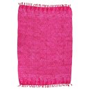 Premium Bali Sarong, Pareo, mit Kokosnussschnalle, Batikmuster in pink