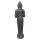 Standing Buddha with pot, H 151 cm, black antique