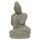 Sitting Buddha "Relax", H 75 cm, hand carved from basanite