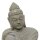 Sitzender Buddha "Relax",  H 75 cm, Steinmetzarbeit aus Basanit