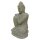 Sitting Buddha "Relax", H 75 cm, hand carved from basanite