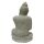 Sitting Buddha "Relax", H 75 cm, hand carved from basanite