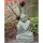 Sitting Buddha "Relax", H 75 cm, hand carved from basanite