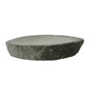 Exclusive bird bath, stone bowl, Ø 35 - 40 cm, hand carved from riverstone, garden deco, frost-proof