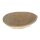 Small stone bowl, small bird bath, oval, Ø 18 cm, hand carved from natural stone