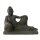 Lying Buddha "relaxed", various sizes L 60 - 80 cm, black antique