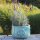 Planter flowerpot Sakura, various sizes, in celadon color glazed, frostproof