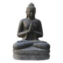 Sitting Buddha &quot;greeting&quot;, various sizes 20 - 200 cm, black antique