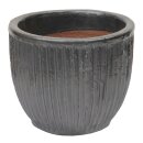 Planter flowerpot Linea Ø 14cm in anthracite color...