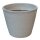 Planter flowerpot Jasmine, various sizes, in grey-white glazed, frostproof