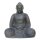 Sitting Buddha statue "Japan", 21 - 150 cm, garden deco, black antique, frost-proof