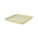 Trivet plate for planter square 34cm sand glazed frostproof