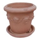 Terracotta planter, flower pot, plant pot Limoni, with...