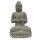 Sitting Buddha figure "Chakra", 75 cm, hand carved from natural stone (basanite), garden deco, frost-proof