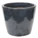 Planter flowerpot Jasmine, various sizes, in grey glazed,...