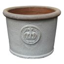Planter flowerpot Arles Ø 44 H 34cm in grey-white...