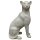 Exclusive puma, XL stone figure, 156 cm, terrazzo material, design decoration figure