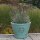 B-Grade! Planter flowerpot Canna, various sizes, in celadon color glazed, frostproof