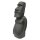 Moai, Osterinsel-Figur mit K&ouml;rper, 100 cm, Steinfigur, Garten-Deko, schwarz antik, frostfest