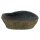 B-grade! Stone bowl, bird bath, oval, Ø 30 cm, hand carved from natural stone, frost-proof