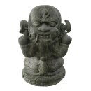 Sitzender Ganesha "Javanis", H 77 cm, schwarz antik