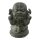 Sitting Ganesha statue "Javanese", 77 cm, stone figure, garden deco, black antique, frost-proof