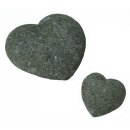 Stone hearts, set of 2, Ø 15 and 20 cm, hand...