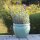 B-Ware! Pflanzgefäß Blumentopf Pflanzkübel Paeonia Ø 30 H 25cm seladonfarbe glasiert frostfest