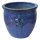 B-grade! Planter flowerpot Lily Ø 34cm in royal blue glazed frostproof