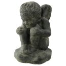 Angel figure, 36 cm, stone figure, garden-...