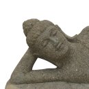 B-grade! Lying Buddha statue, 100 cm, stone figure hand...