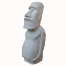 Moai-Head, Easter Island Statue with body, 100 cm, stone...