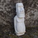 Moai-Head, Easter Island Statue with body, 100 cm, stone...