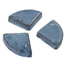 B-grade! Set of 3 glazed feet for planter, trivet. L 7...