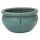 B-grade! Planter flowerpot planting bowl Azalea Ø 34 H 19cm in jade color glazed frostproof