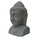 Buddha-head -bust, 30 - 120 cm, stone figure, hand...