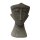 Flower pot "abstract head", various sizes, 60 - 75 cm, hand carved from basanite