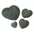 Steinherz, 10 - 30 cm, Handarbeit aus Lavastein, Geschenk, Garten-Deko, Grabschmuck, frostfest