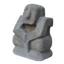 Abstrakter Affe "Monkey", 62cm, Steinfigur, Steinguss in Betonoptik, Garten-Deko, frostfest