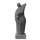 Abstrakte Statue "Tänzer", 145 cm, Steinfigur, in Betonoptik / Weiß, Garten-Deko-Figur, frostfest