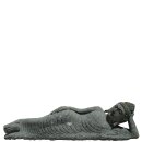 Lying Buddha statue, 100 - 150 cm, stone figure hand...