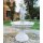 Mediterranean waterspout fountain "Varese", H 235 cm, white