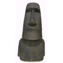 Moai, Easter Island Head, various sizes H 20 - 200 cm, black antique